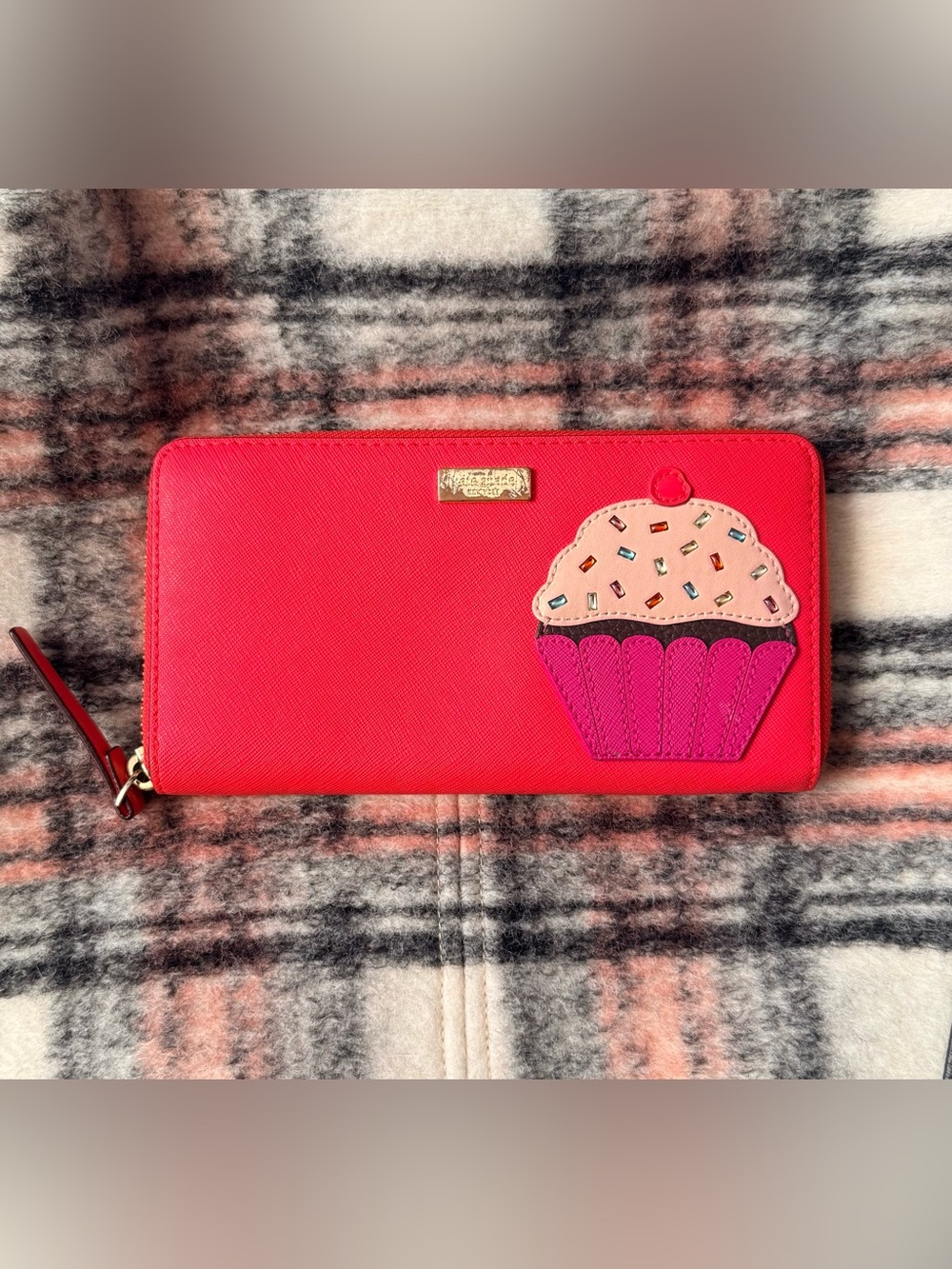 Kate Spade Take the Cake Neda Zip-Around Wallet